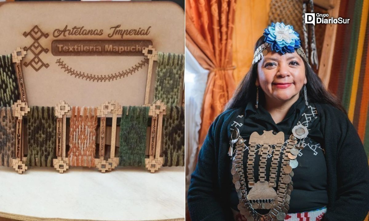 Arte Lanas Imperial: creaciones textiles que acercan la cultura mapuche desde La Araucanía 