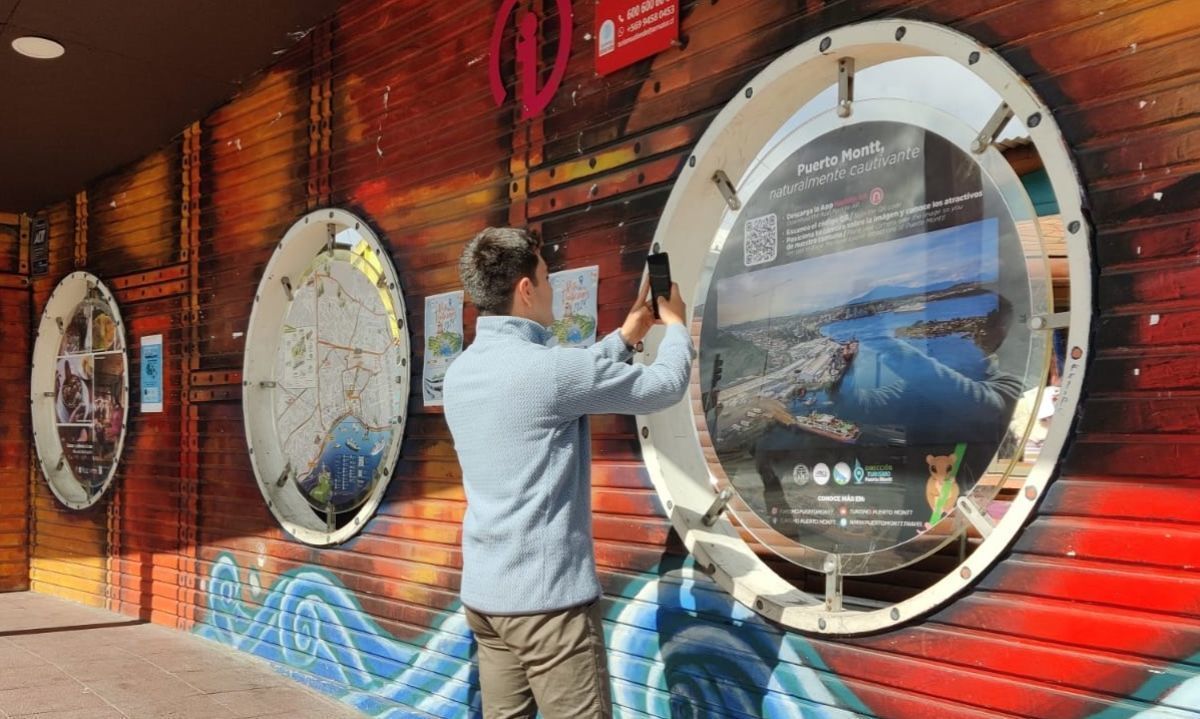 Turistas podrán conocer atractivos de Puerto Montt con tecnología de realidad aumentada