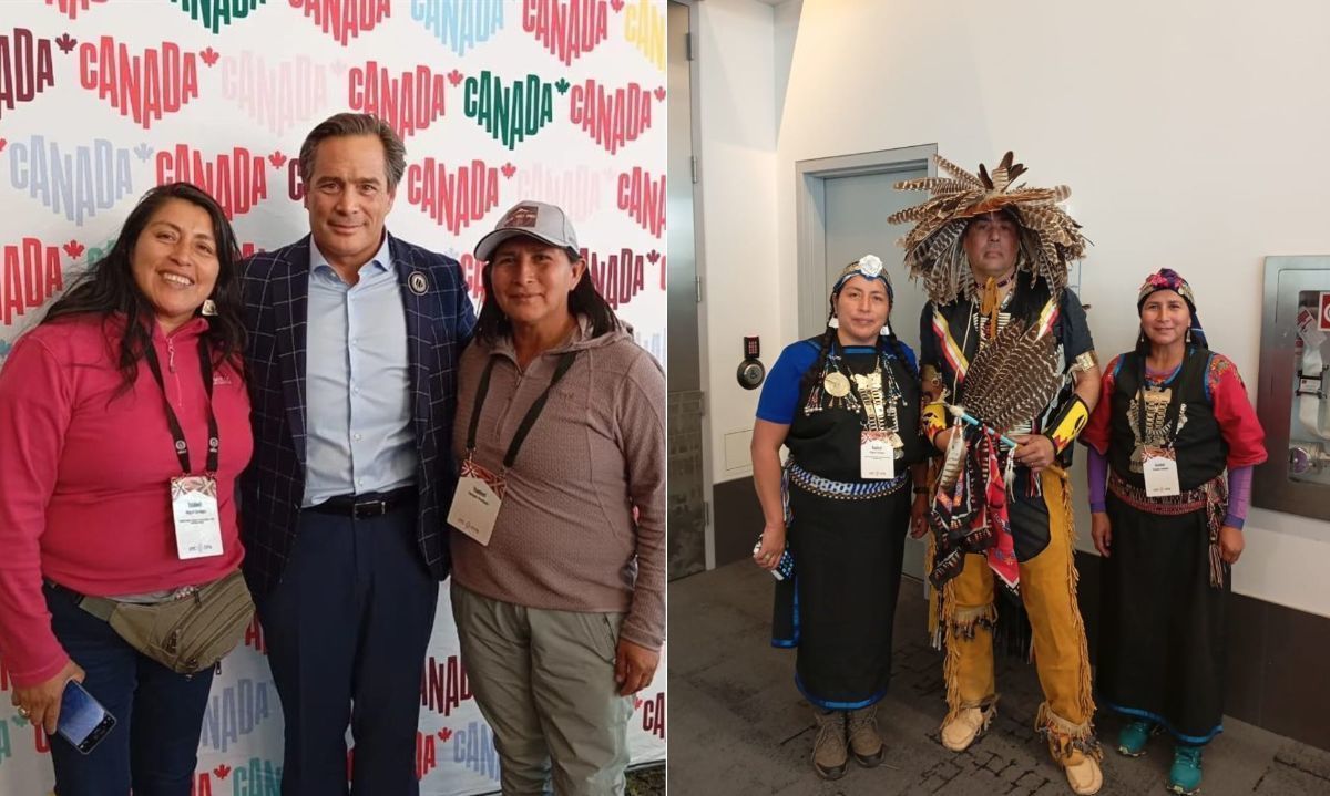Empresas de turismo indígena de Los Ríos participan en conferencia de Canadá 