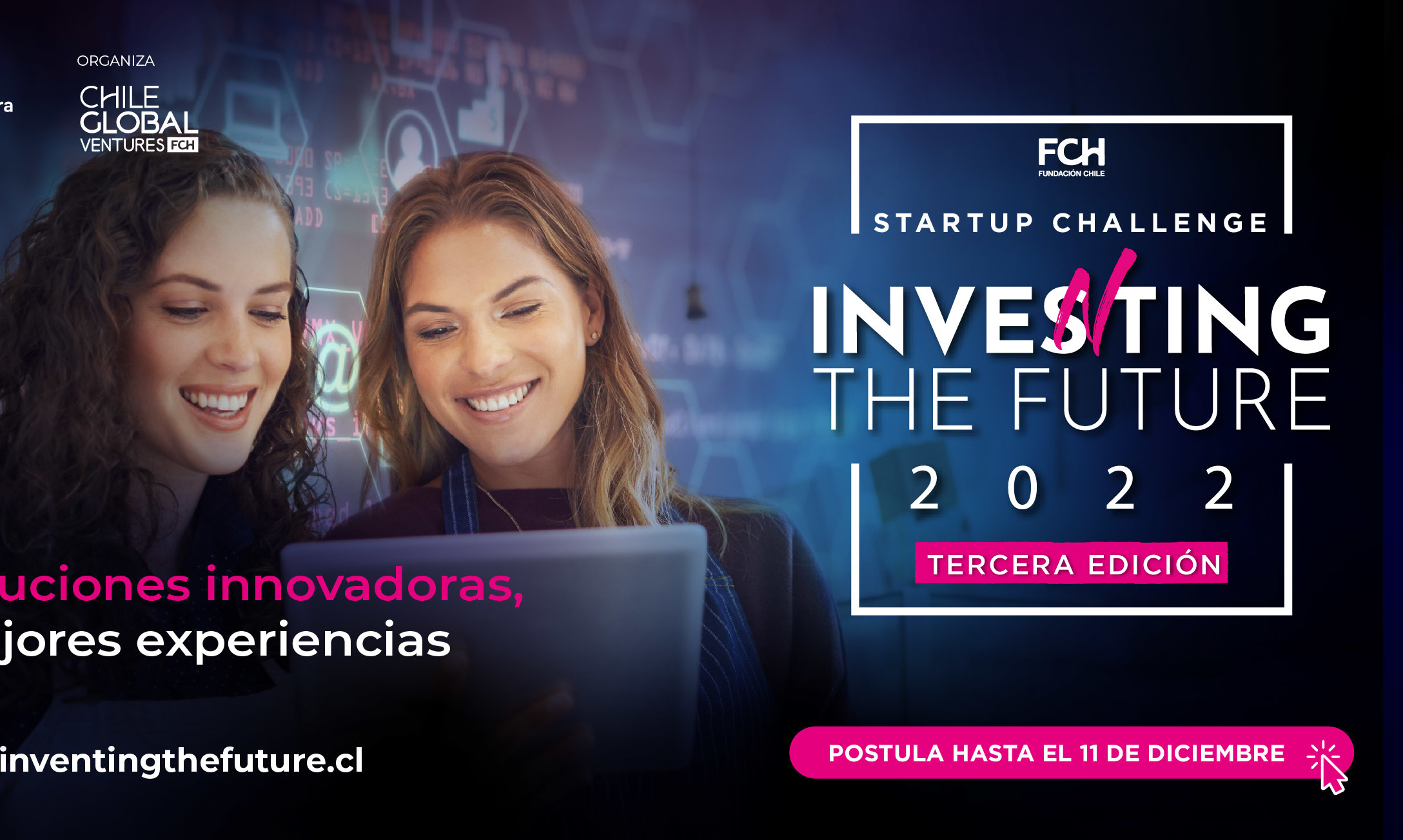  Entel y ChileGlobal Ventures lanzan convocatoria en busca de startups que ayuden a mejorar la experiencia de sus consumidores en Chile y Perú