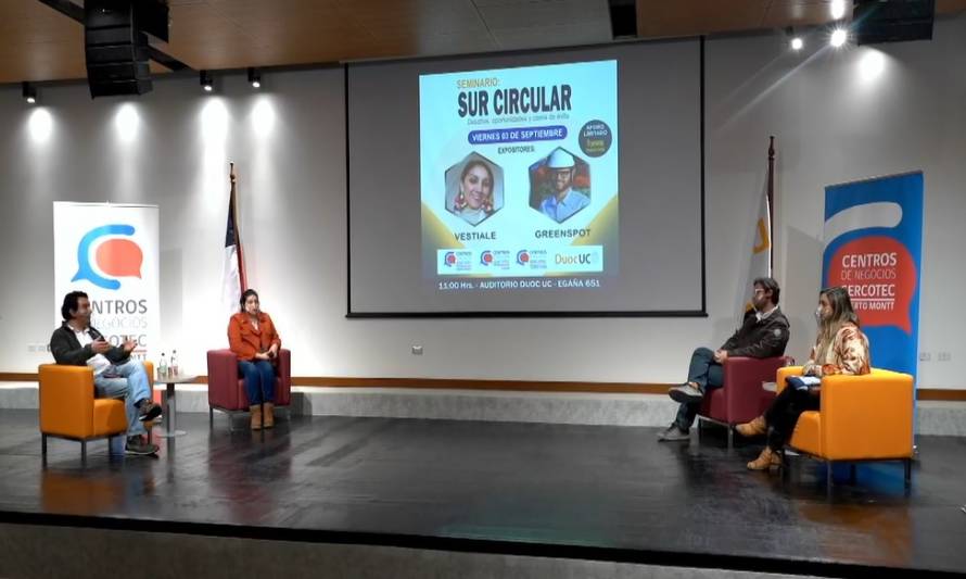 Realizan segunda jornada del  Seminario Sur Circular en Puerto Montt