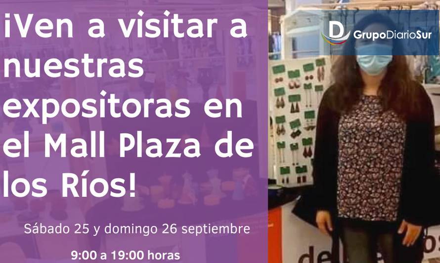 Realizan feria de emprendedoras en Mall Plaza de Los Ríos