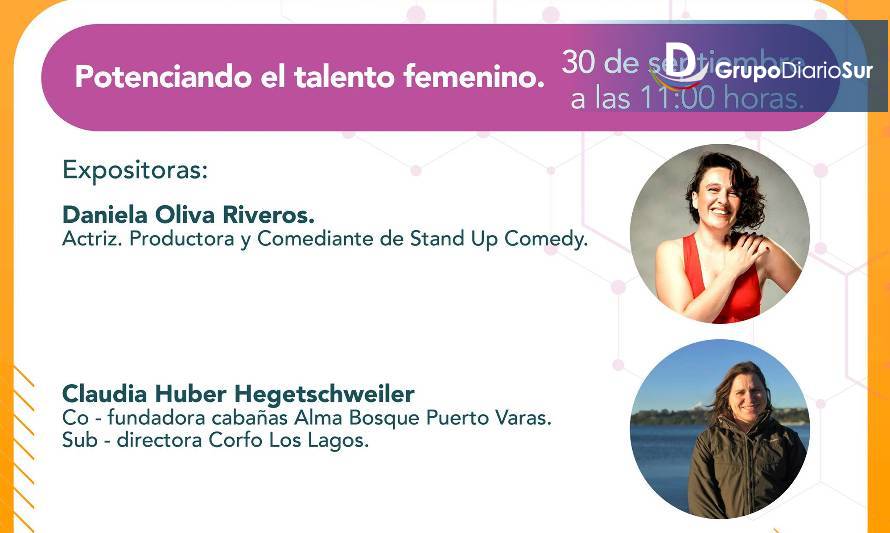 Invitan a participar de foro "Potenciando el talento femenino" 