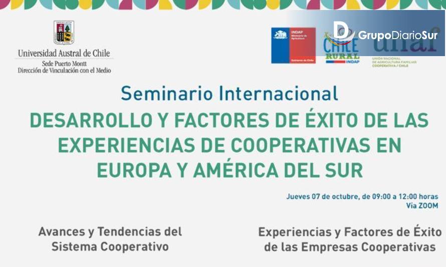 Seminario Internacional aborda factores de éxito de las cooperativas