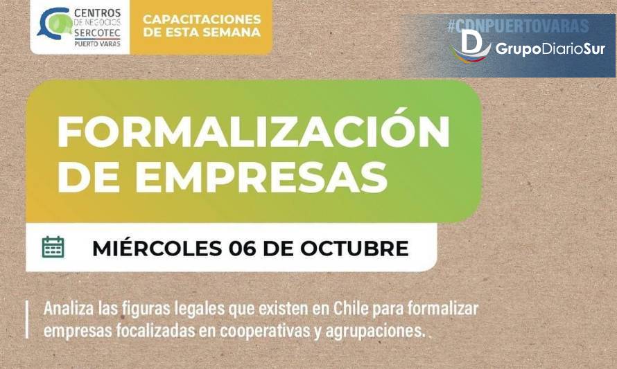 Participa del taller sobre formalización de empresas