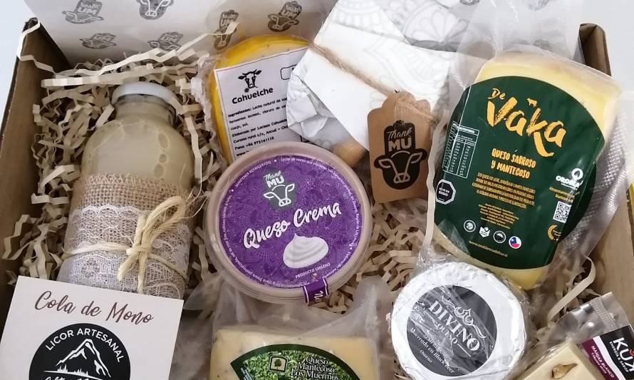 "DairyBox", la caja láctea con productos de la región de Los Lagos 