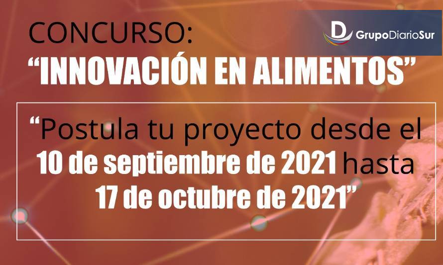 Últimos días para participar de concurso de innovación de alimentos