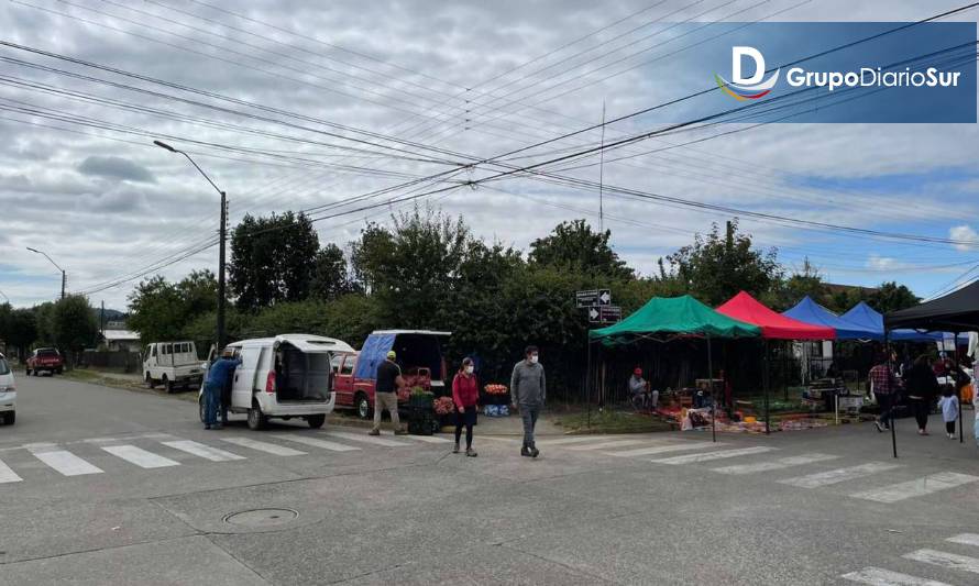 Municipio de Paillaco acusa amenazas de vendedores ambulantes de otras comunas