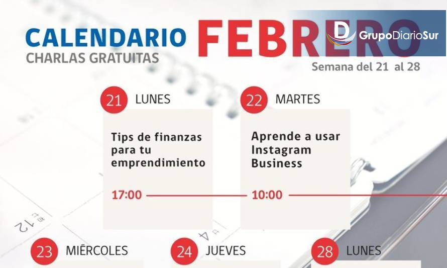 Participa de las capacitaciones online del Centro de Negocios Puerto Montt