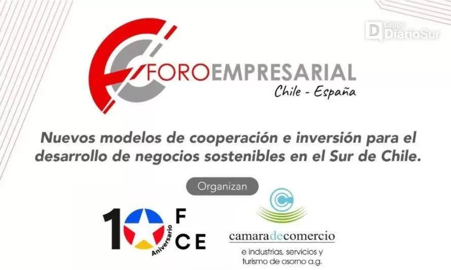 Quedan pocos días para inscribirse al Foro Empresarial Chile- España