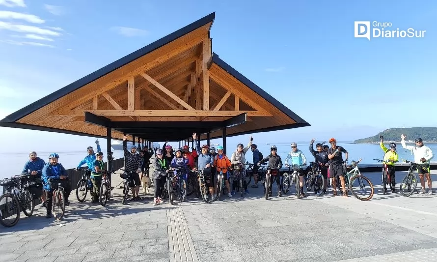 Cicloturimos se instala en Puerto Montt como una alternativa turística sustentable 