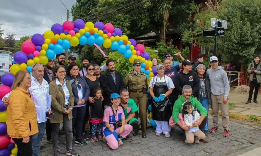 Con buena participación se realizó feria "Barrio Cochrane Abierto" en Valdivia