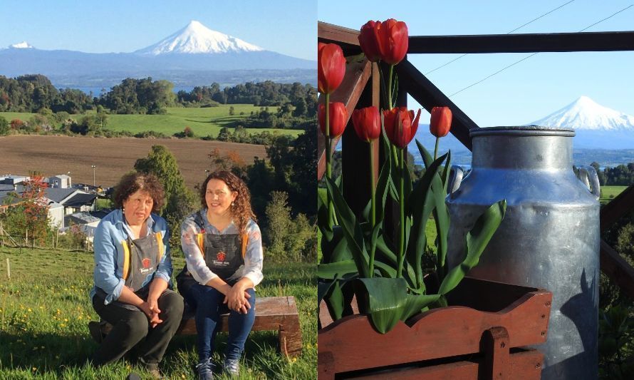 Madre e hija fomentan el turismo rural con toda la belleza natural de  Puyehue