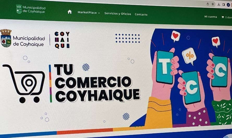 Impulsan el emprendimiento en Coyhaique con plataforma digital "Tu comercio"