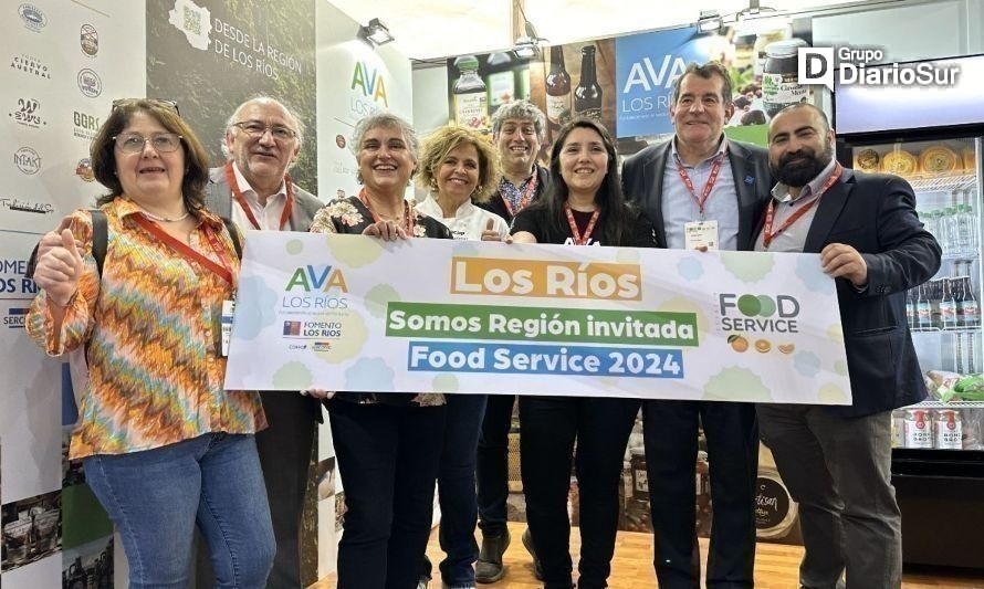 Empresas de Los Ríos destacan en feria de industria alimentaria más grande de Chile