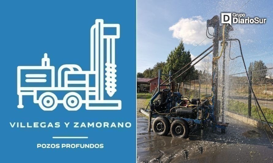 "Perforaciones Villegas y Zamorano": conoce la empresa dedicada a pozos que garantiza encontrar agua 