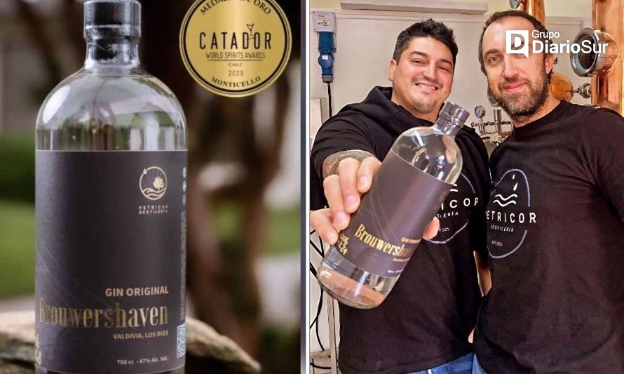 Gin valdiviano logró medalla de oro a nivel internacional