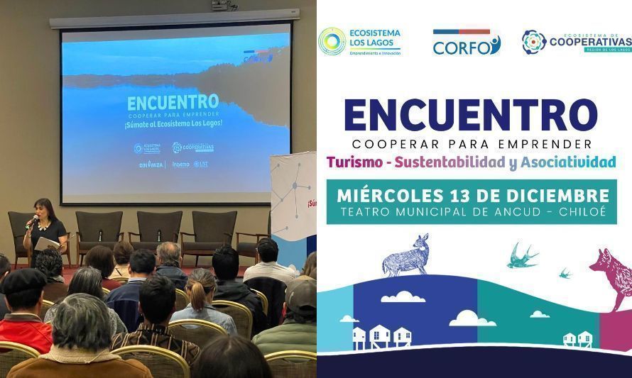 Anuncian segunda versión del encuentro “Cooperar para emprender” en Chiloé