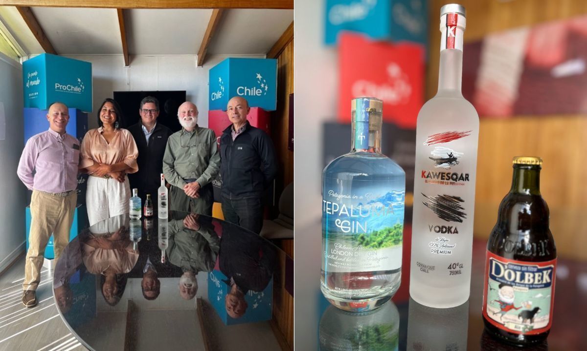 Impulsan promoción internacional de productores de gin, cerveza y vodka de Aysén