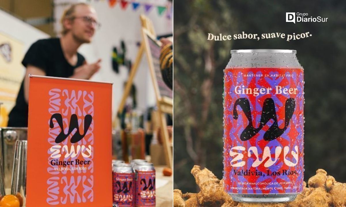 Ewu Ginger Beer, la bebida valdiviana con grandes bondades que se está robando la atención nacional